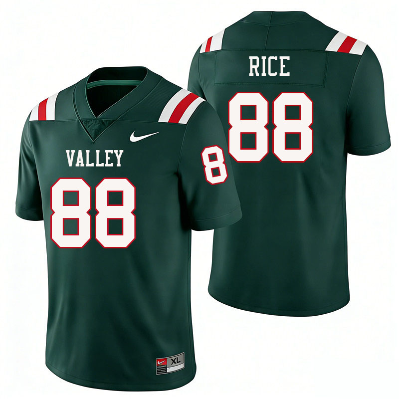 Mississippi Valley State Delta Devils #88 Jerry Rice College Football Jerseys,Uniforms Stitched-Gree